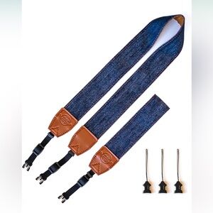 Denim Camera strap